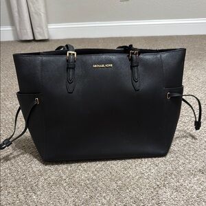 Michael Kors Black Saffiano Leather Tote